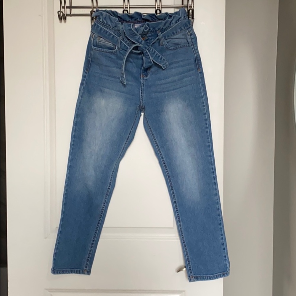 Paperbag high waist jeans